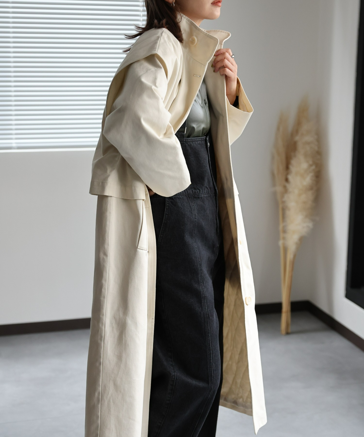 model:162㎝　着用サイズ:FREE