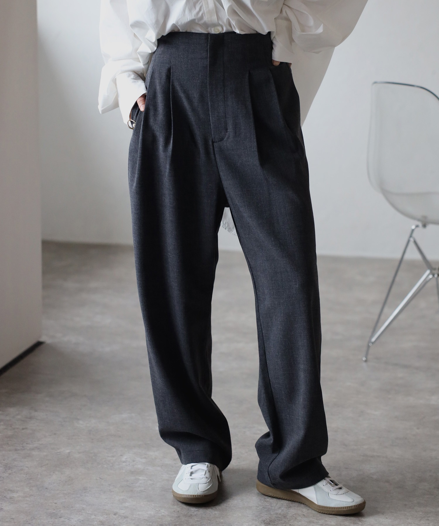 model：H158 着用サイズ：S