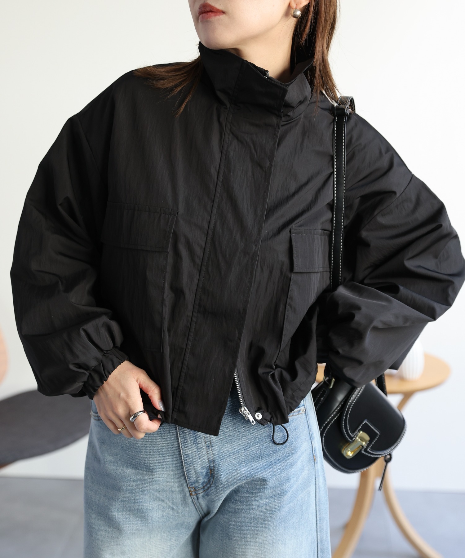 model:162㎝　着用サイズ:FREE