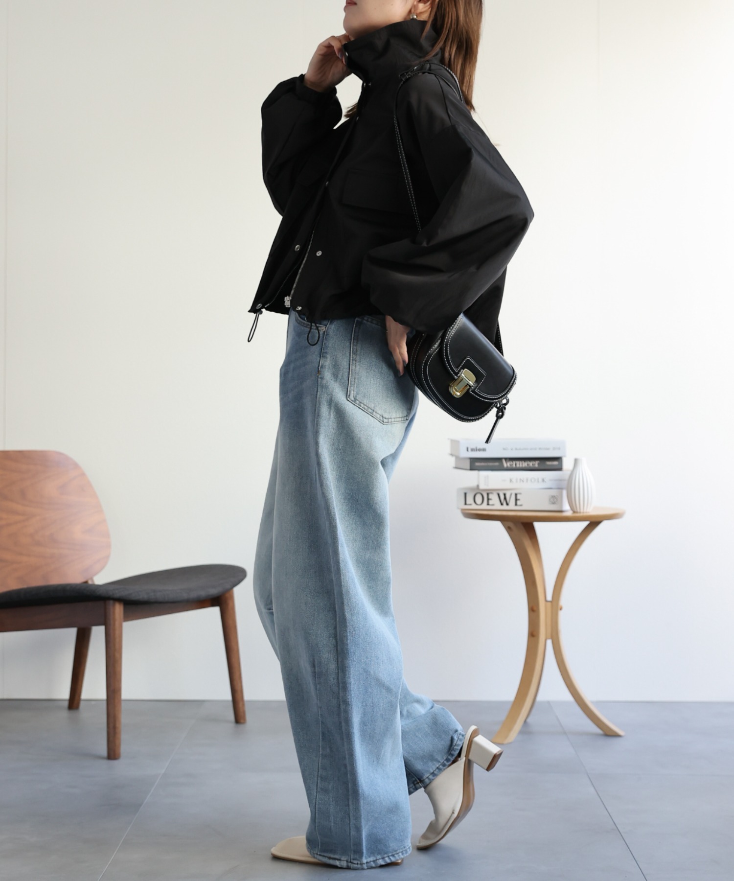 model:162㎝　着用サイズ:FREE