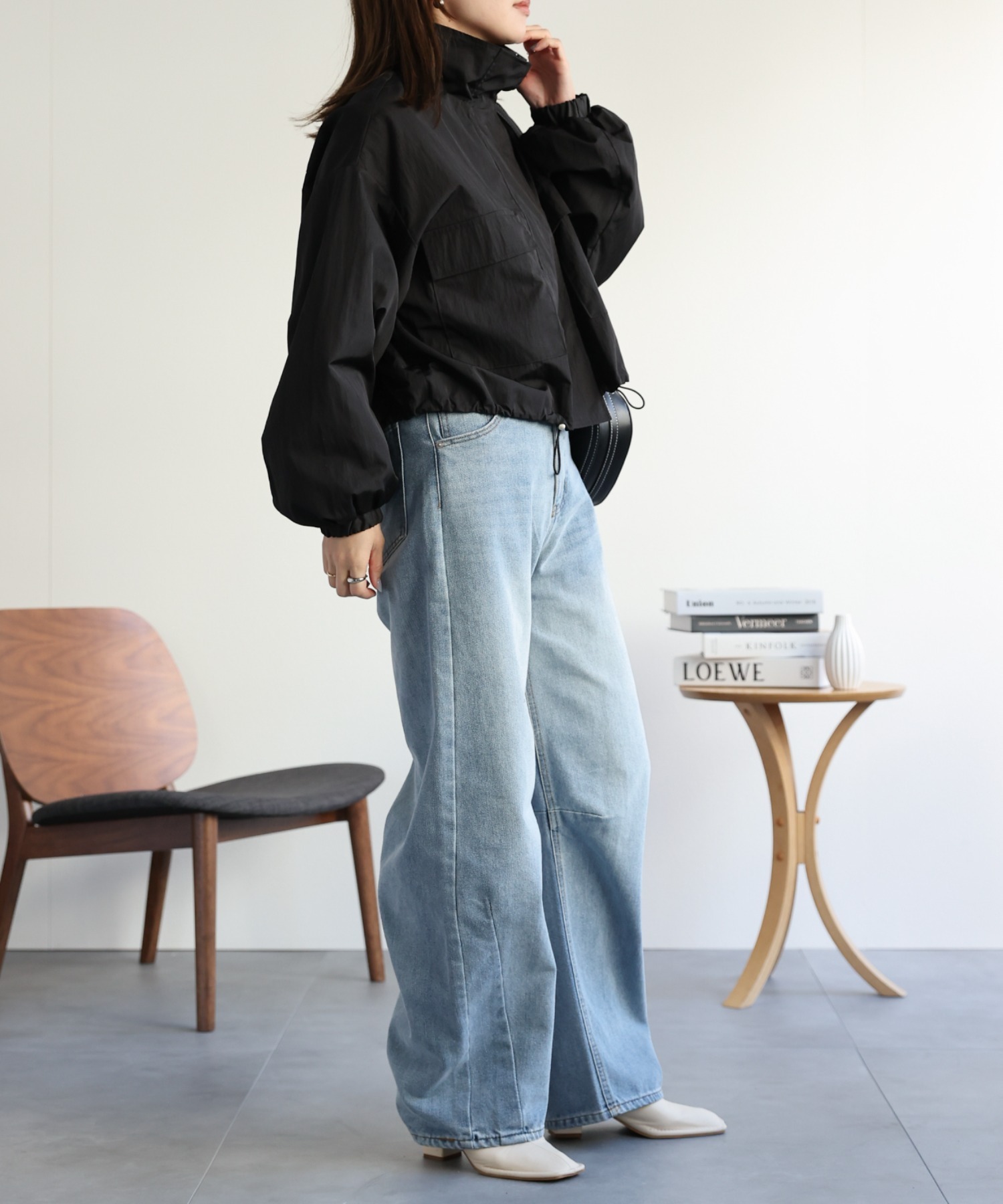 model:162㎝　着用サイズ:FREE