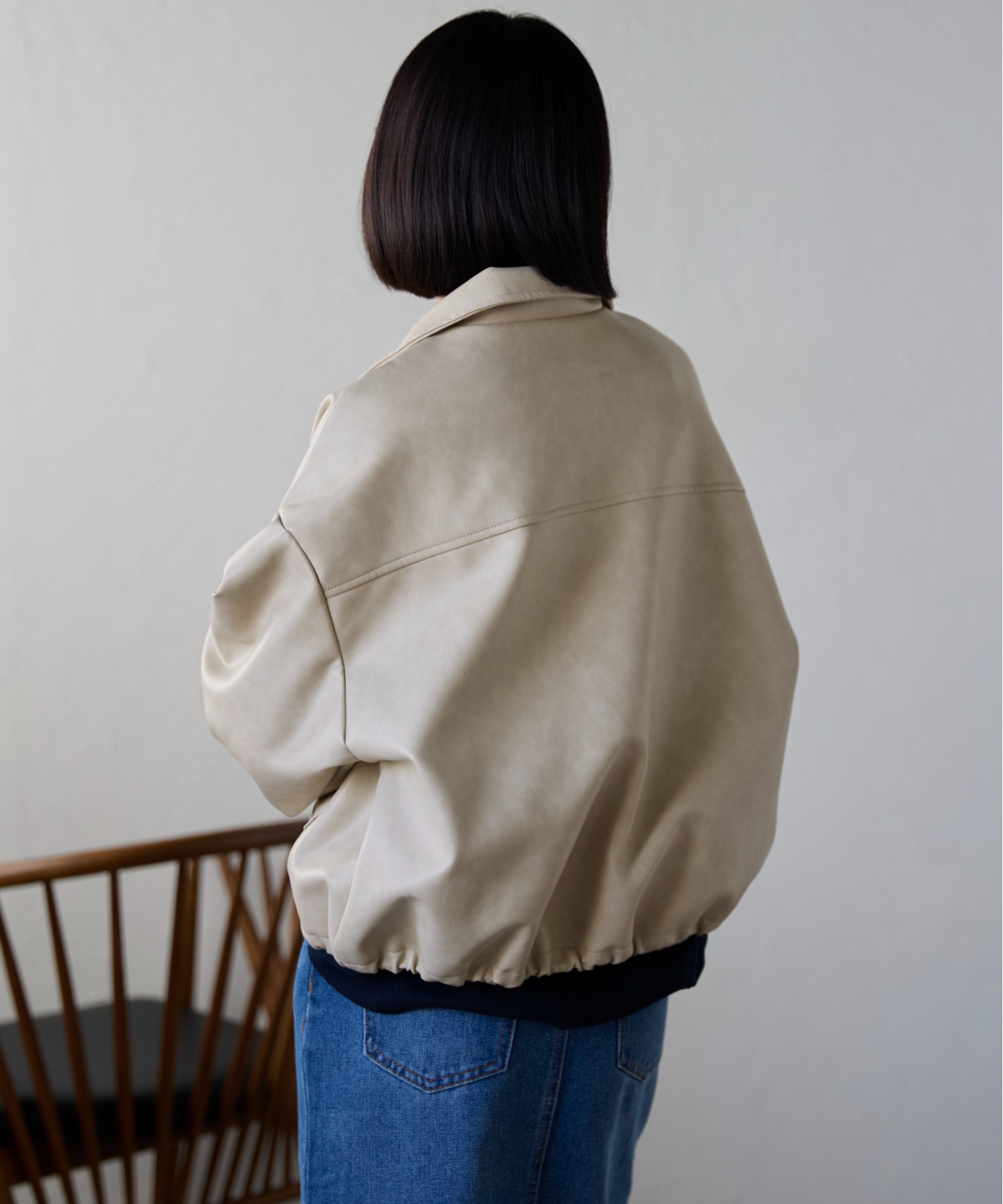 model:158㎝　着用サイズ:FREE