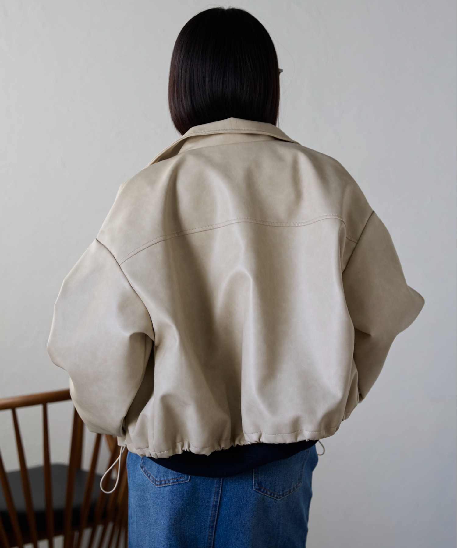 model:158㎝　着用サイズ:FREE