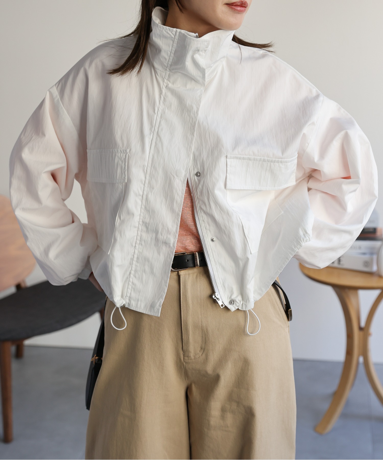 model:162㎝　着用サイズ:FREE