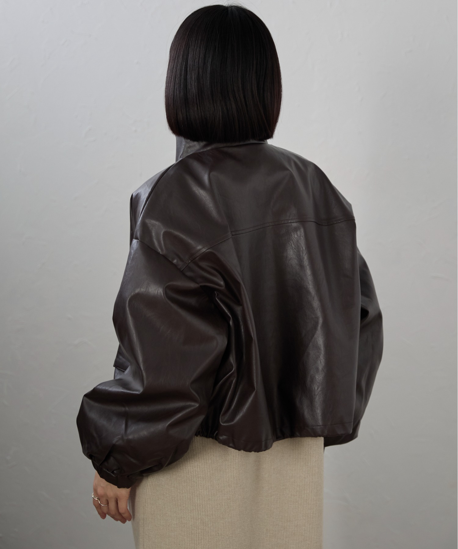 model:158㎝　着用サイズ:FREE