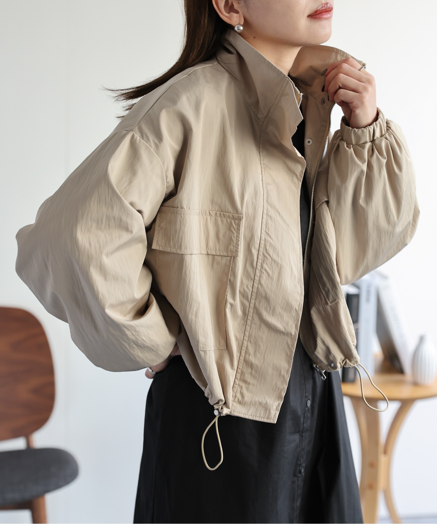 model:162㎝　着用サイズ:FREE