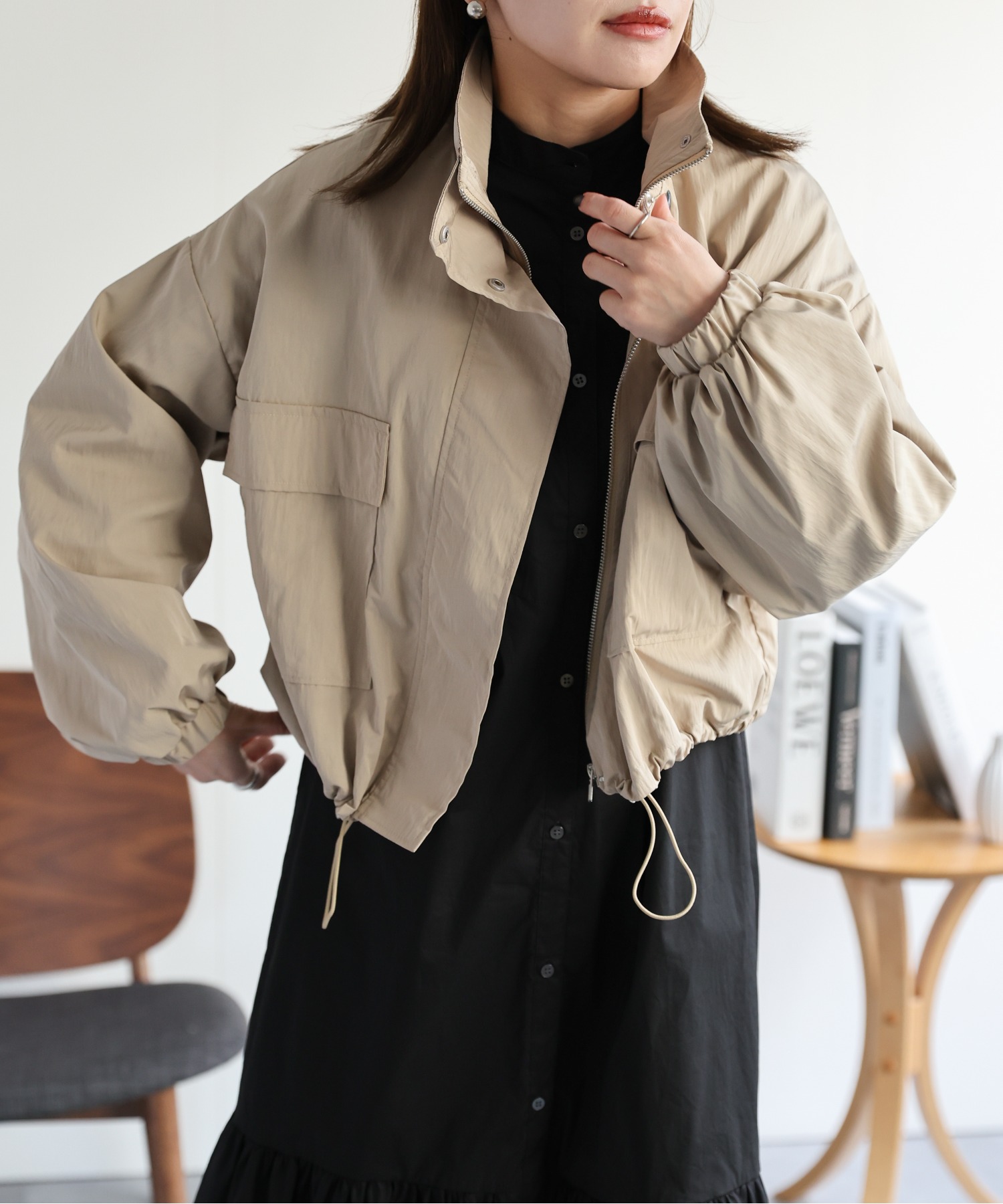 model:162㎝　着用サイズ:FREE