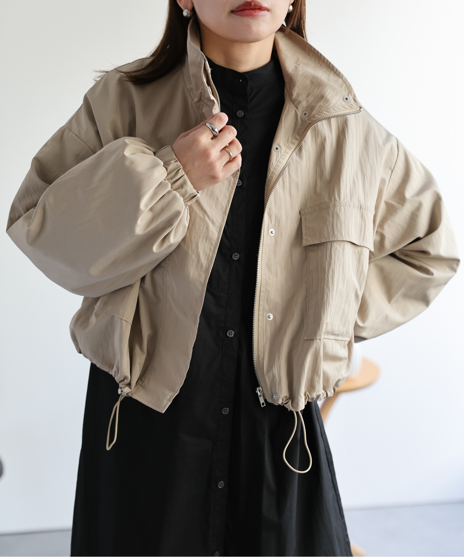 model:162㎝　着用サイズ:FREE