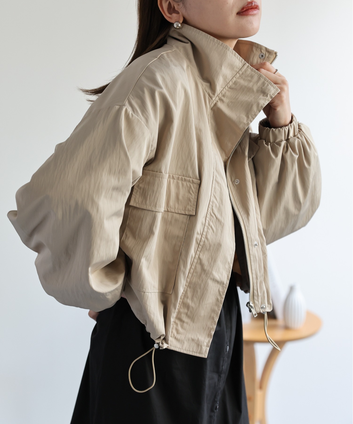 model:162㎝　着用サイズ:FREE