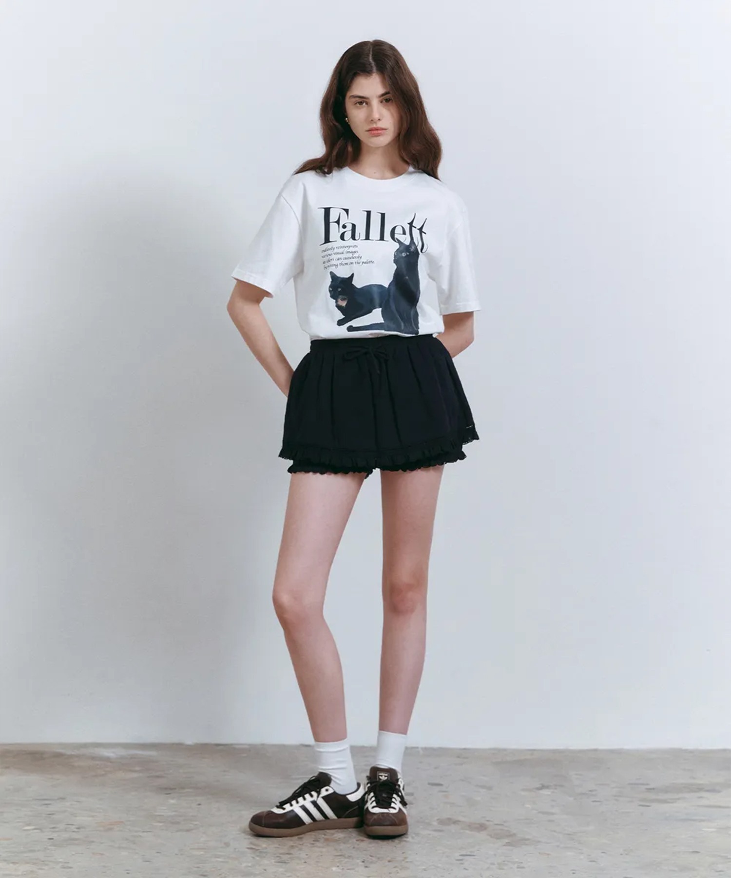 A'GEM/9 × .kom 『FALLETT/ファレット』 DEUX NERO SHORT SLEEVE