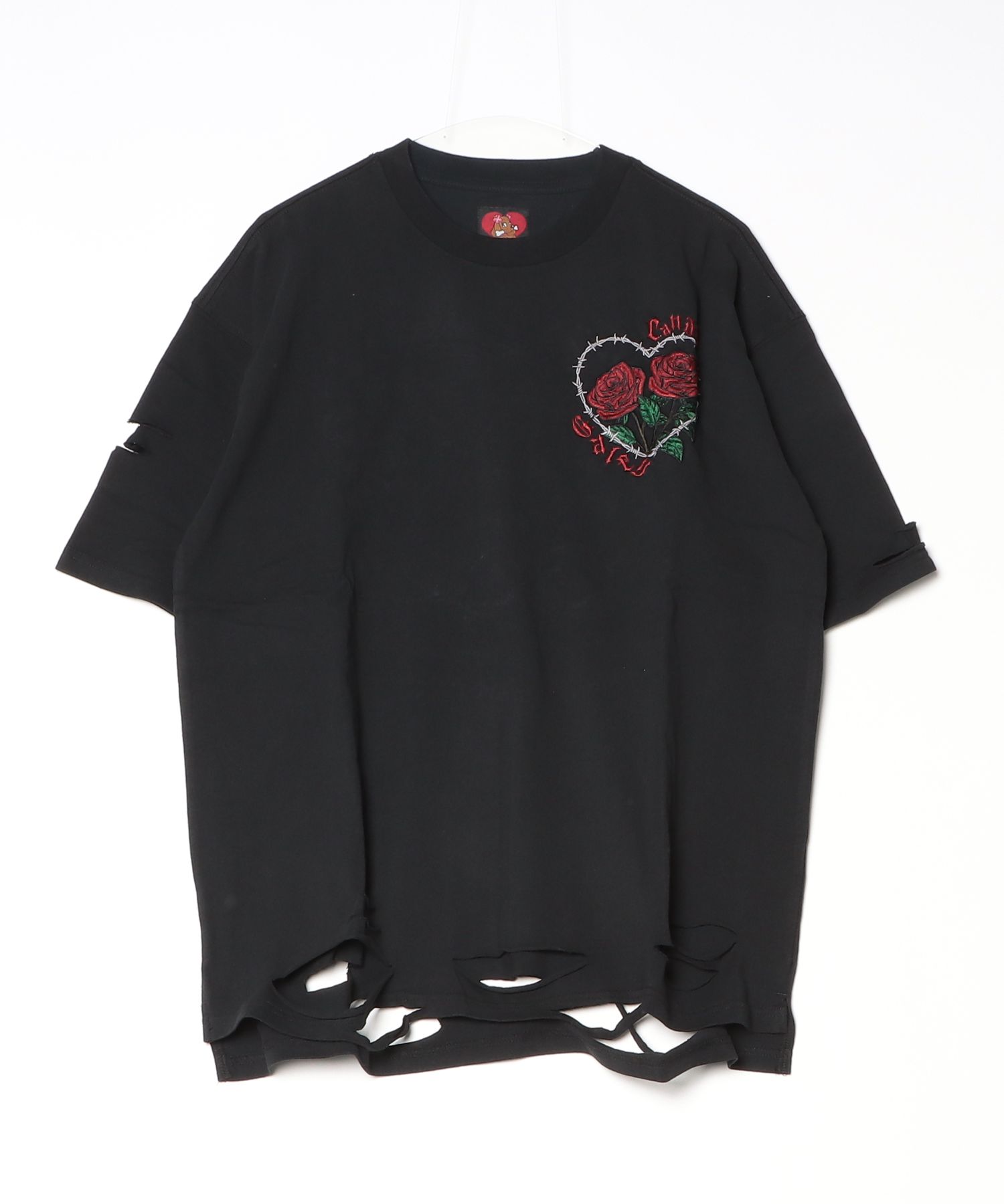 A'GEM/9 × .kom 『GALFY/ガルフィー』 /薔薇ハート Tシャツ セレクト