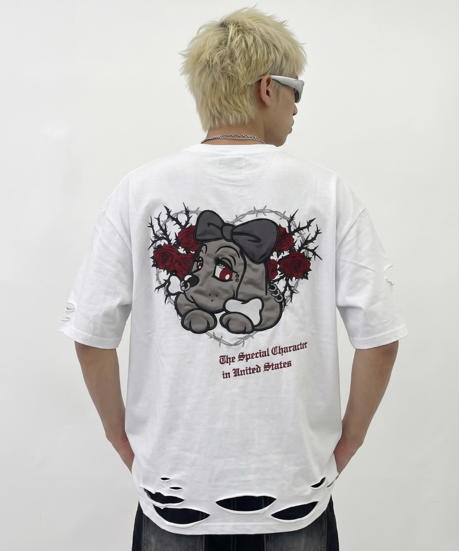 A'GEM/9 × .kom 『GALFY/ガルフィー』 /薔薇ハート Tシャツ セレクト
