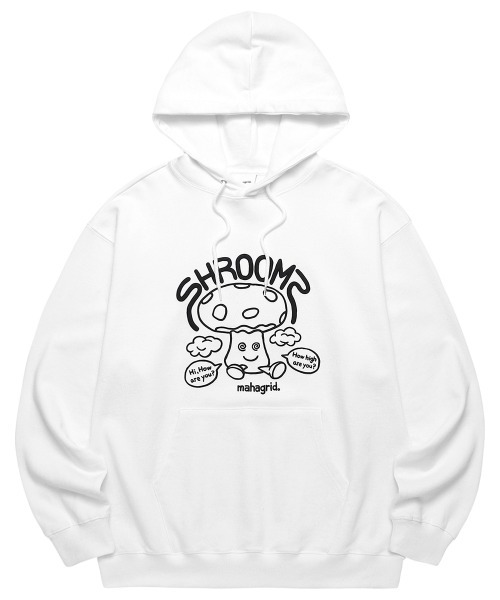 A'GEM/9 × .kom『mahagrid/マハグリッド』SHROOMS HOODIE/キノコ