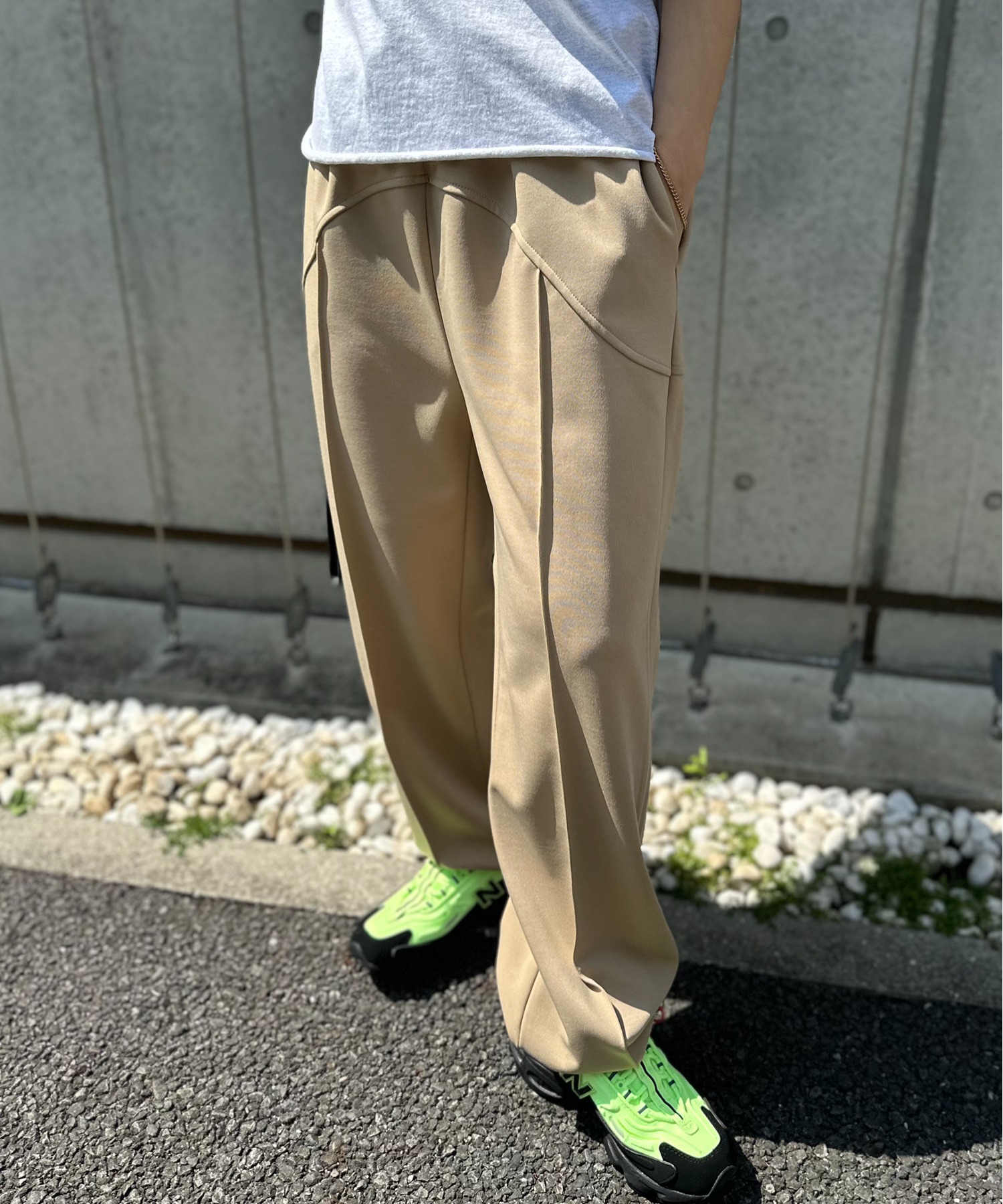 ベージュ
model:154cm 着用サイズ:FREE