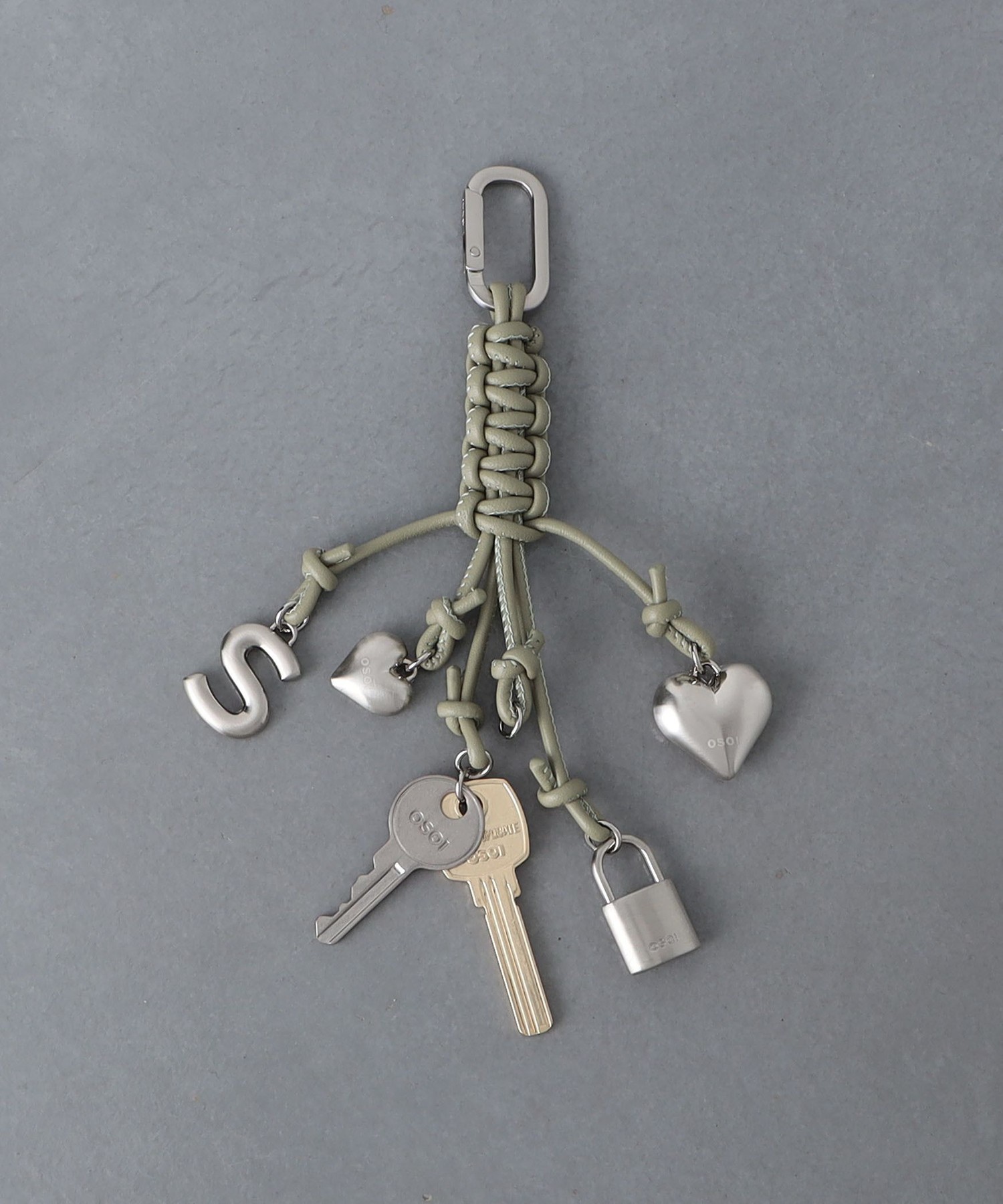 2024 【別注】＜OSOI＞ロープ キーリング キーリング 10