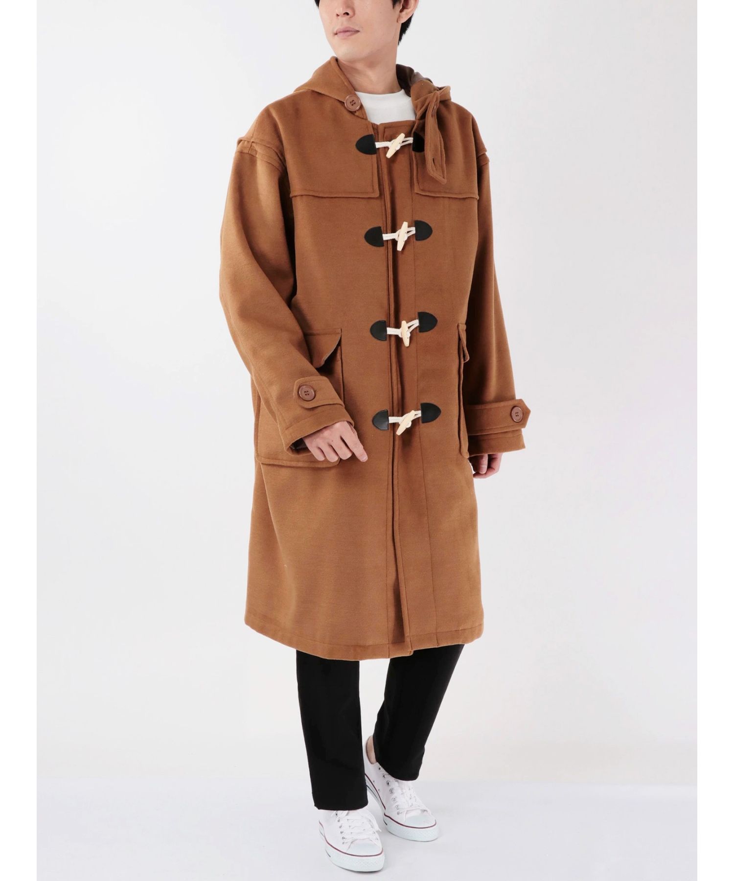 オーバーサイズダッフルコート 期間限定送料無料