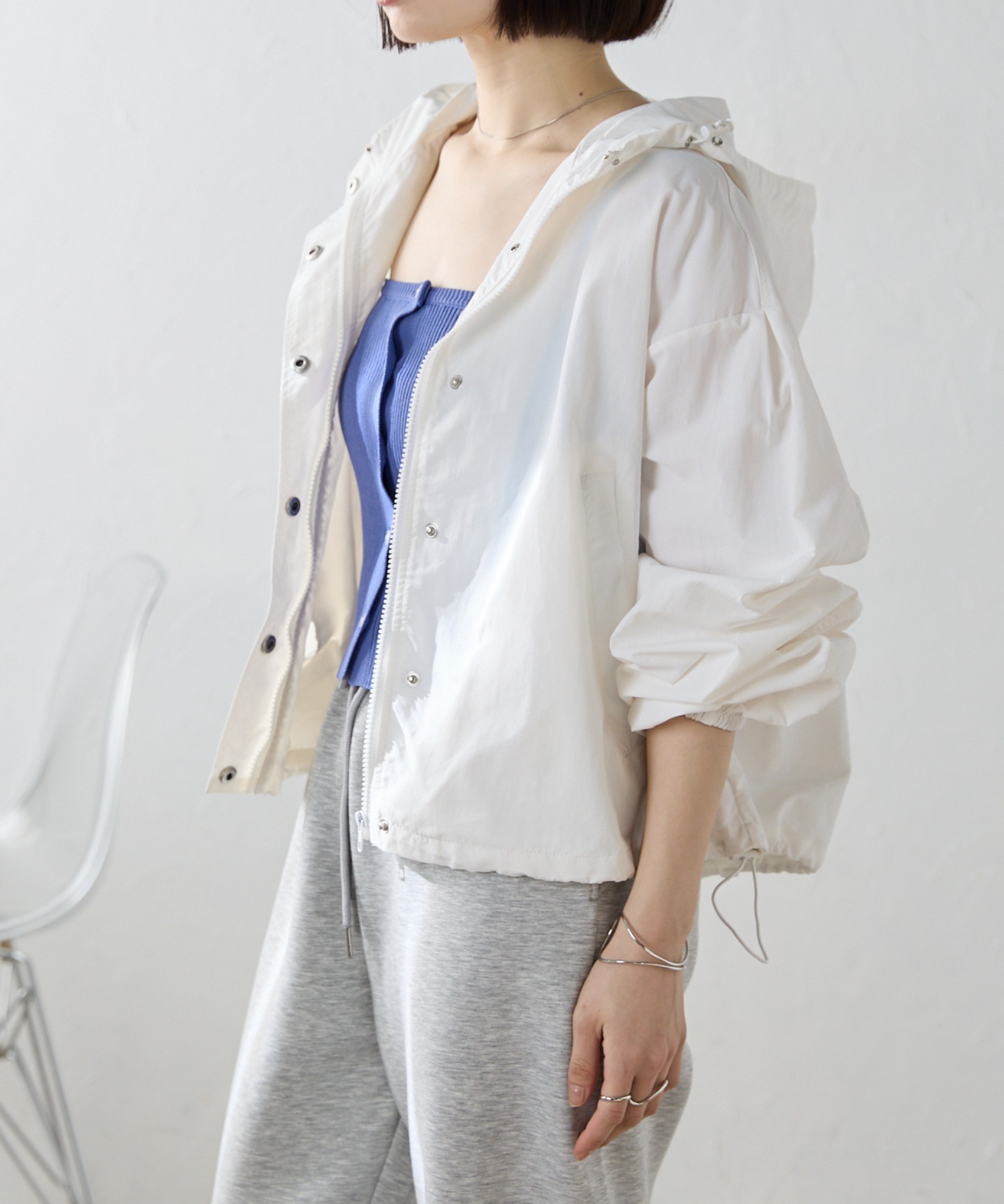 model：158cm 着用サイズ：FREE
