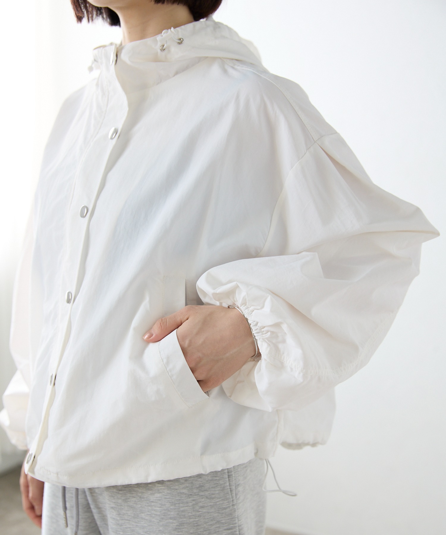 model：156cm 着用サイズ：FREE