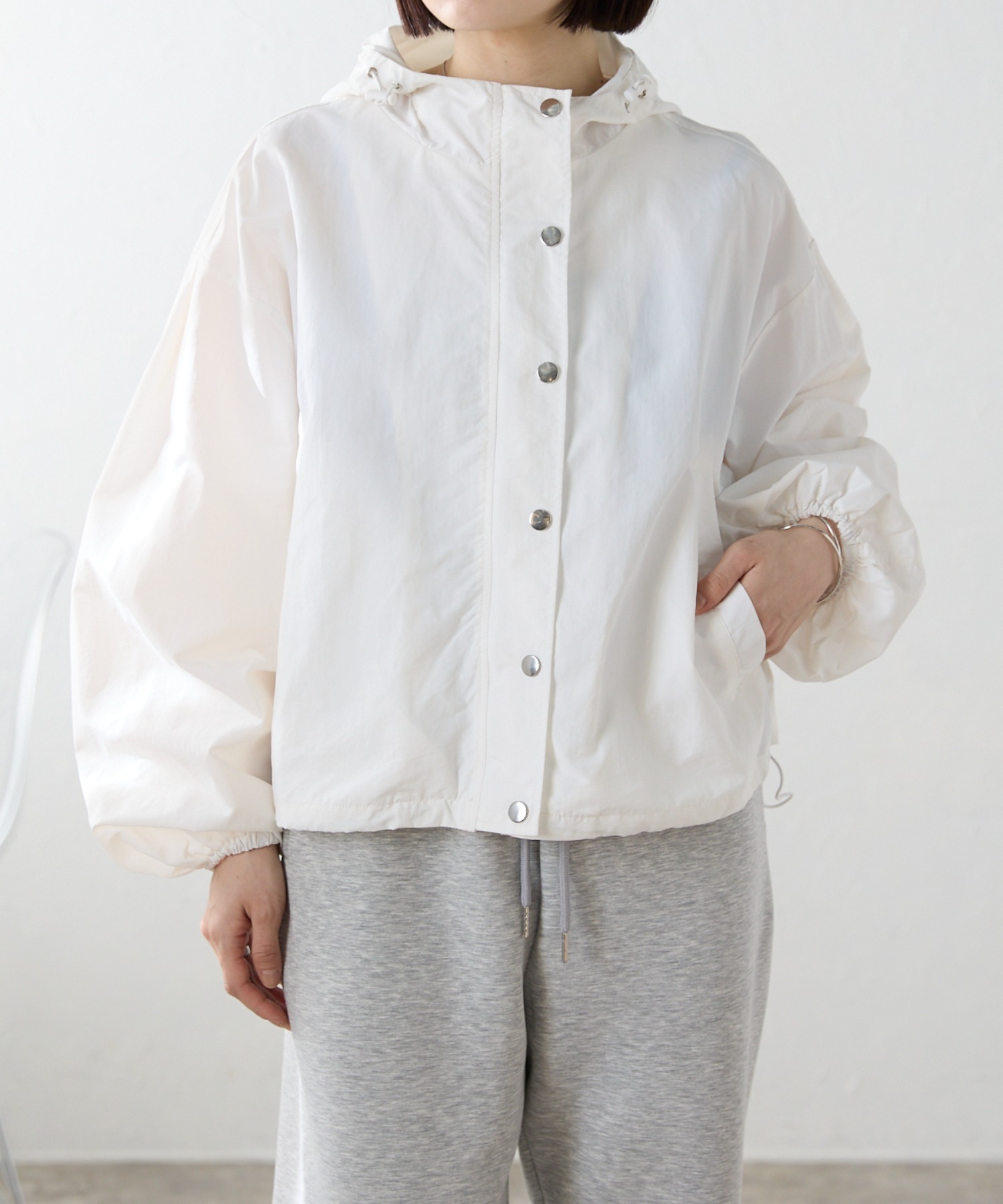 model：158cm 着用サイズ：FREE