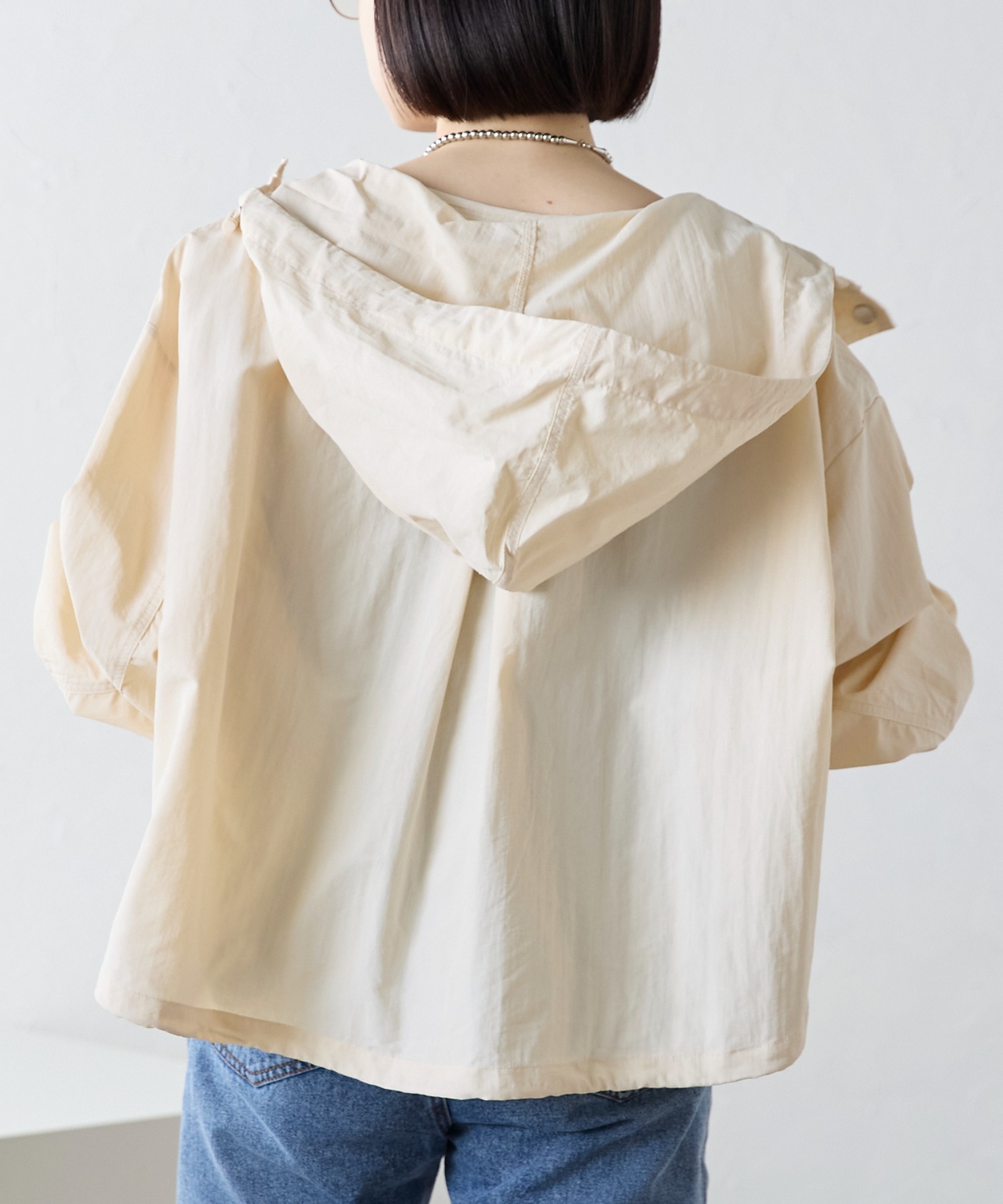 model：158cm 着用サイズ：FREE