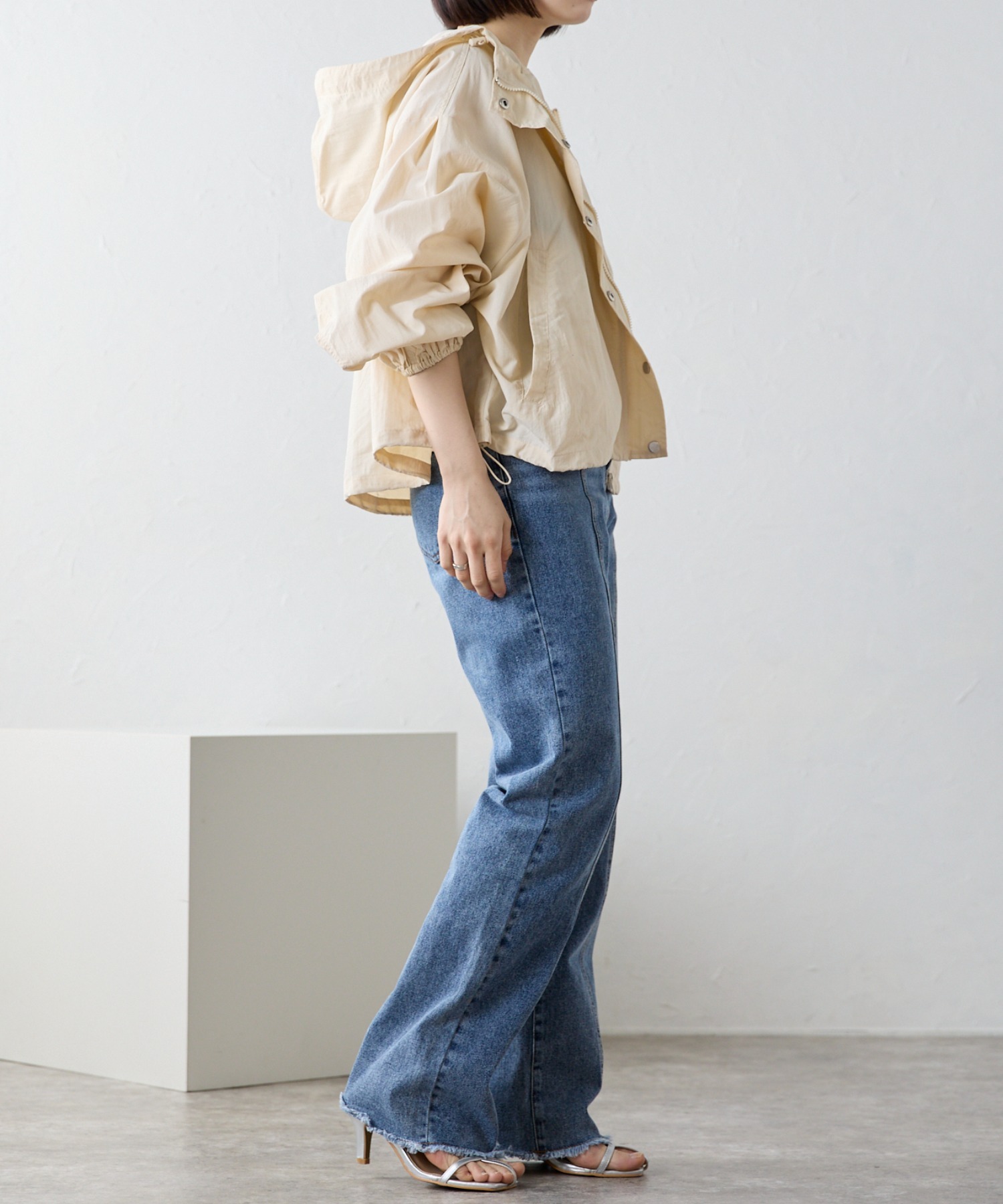 model：158cm 着用サイズ：FREE