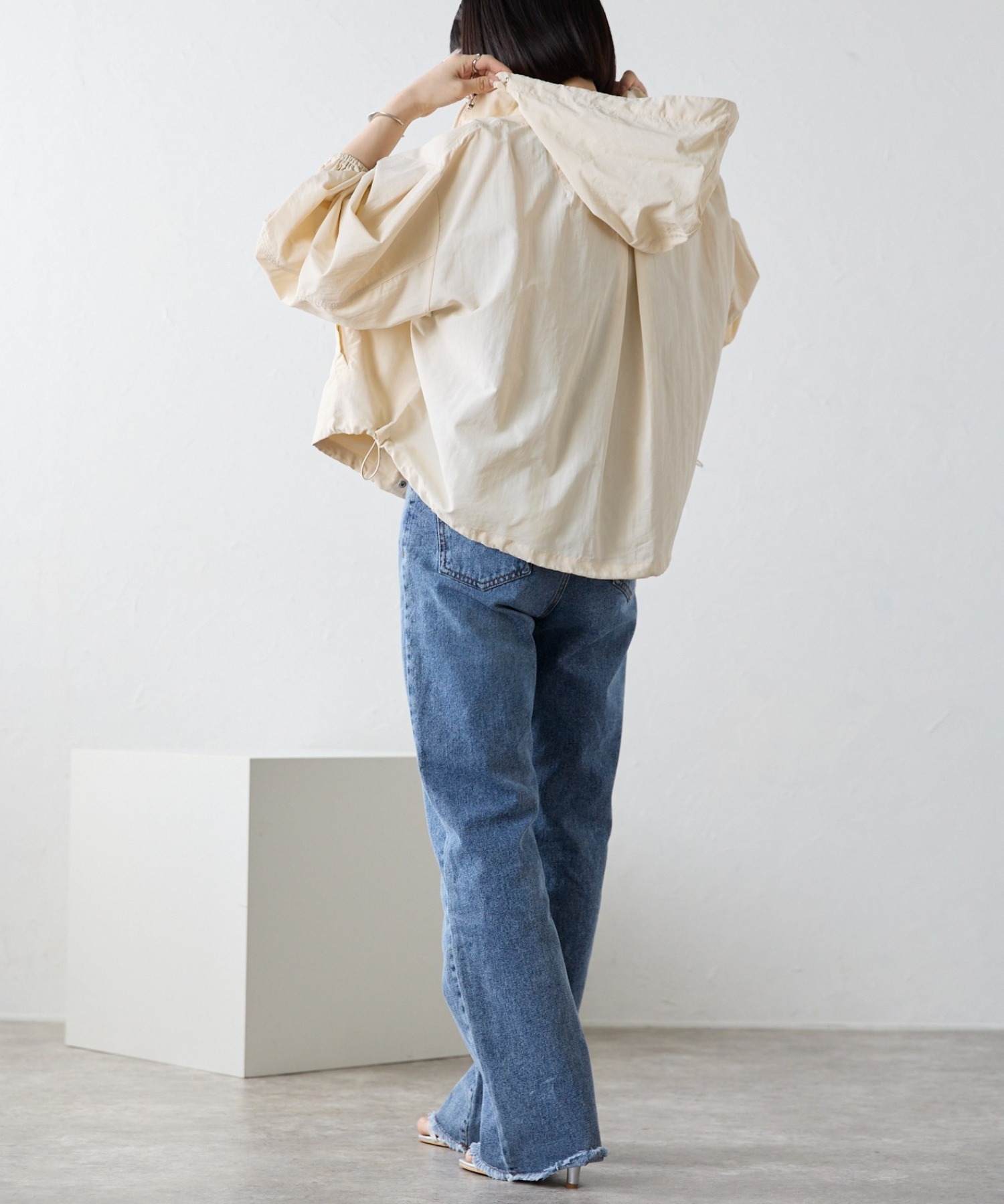 model：158cm 着用サイズ：FREE