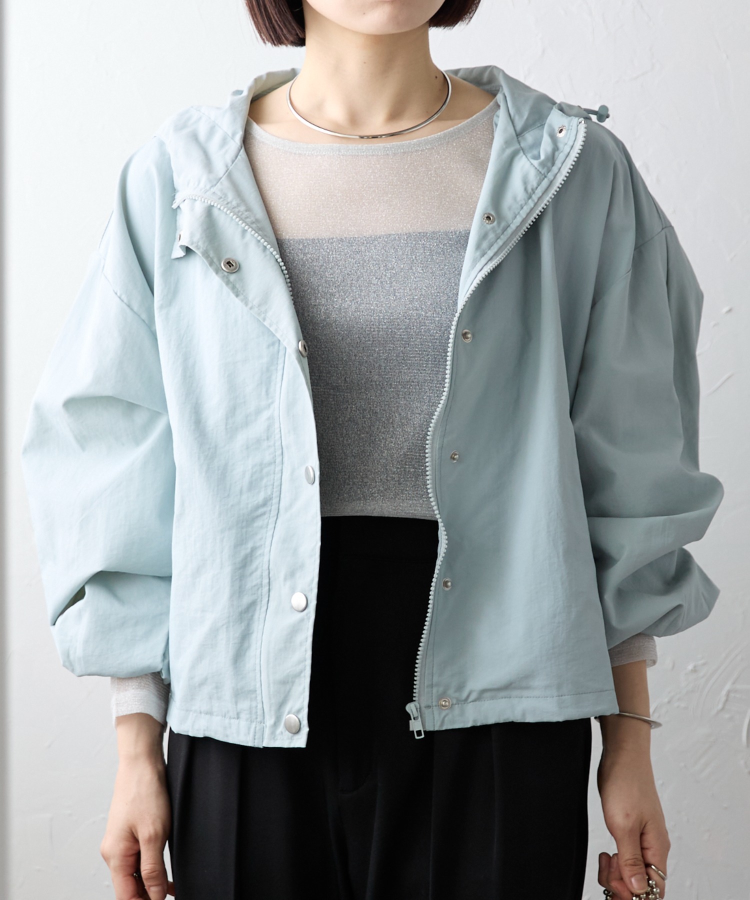 model：158cm 着用サイズ：FREE
