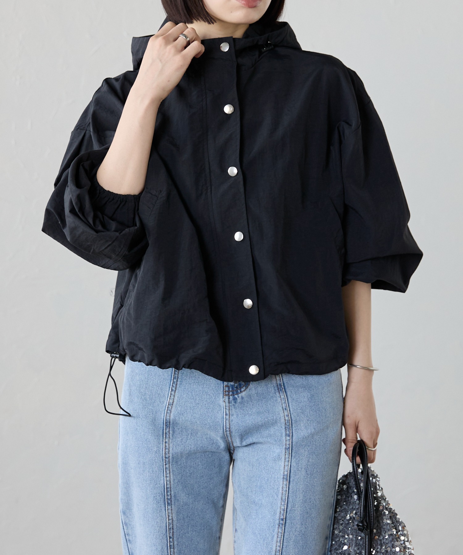 model：158cm 着用サイズ：FREE