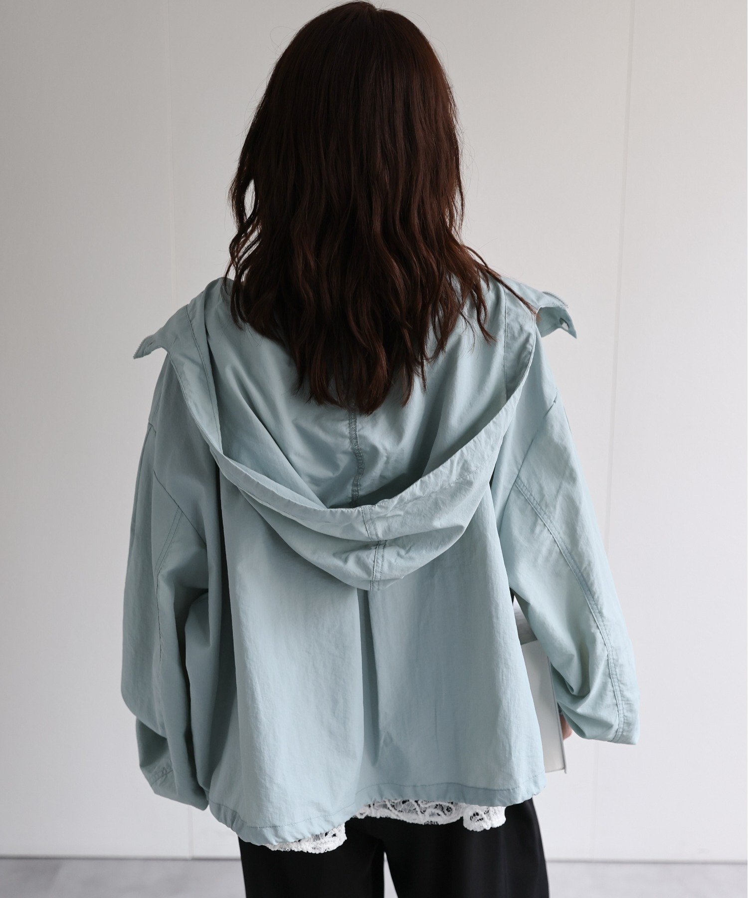 model：156cm 着用サイズ：FREE