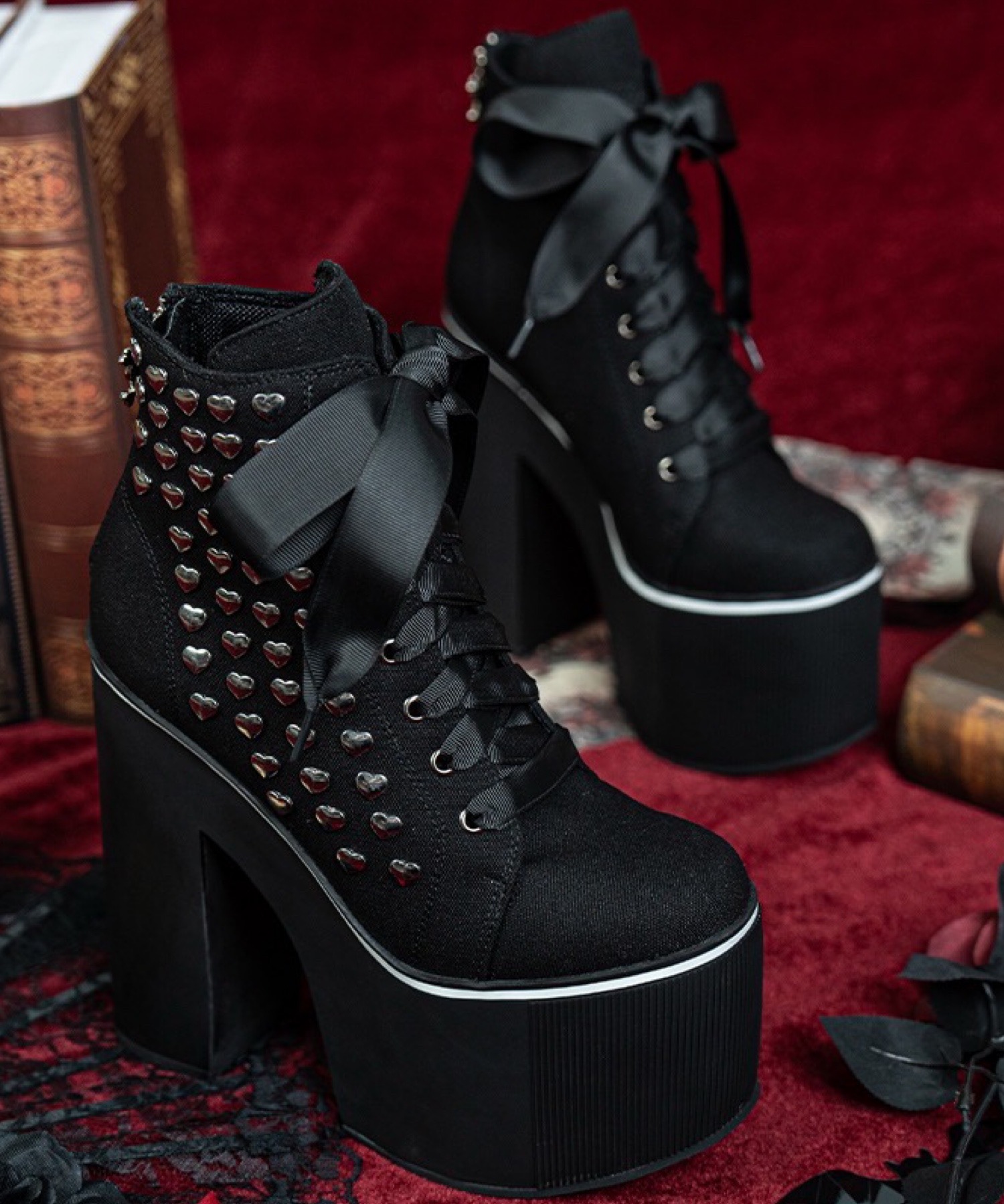 スタッズ レースアップブーツ Charla Tedrick│Jeffrey Campbell