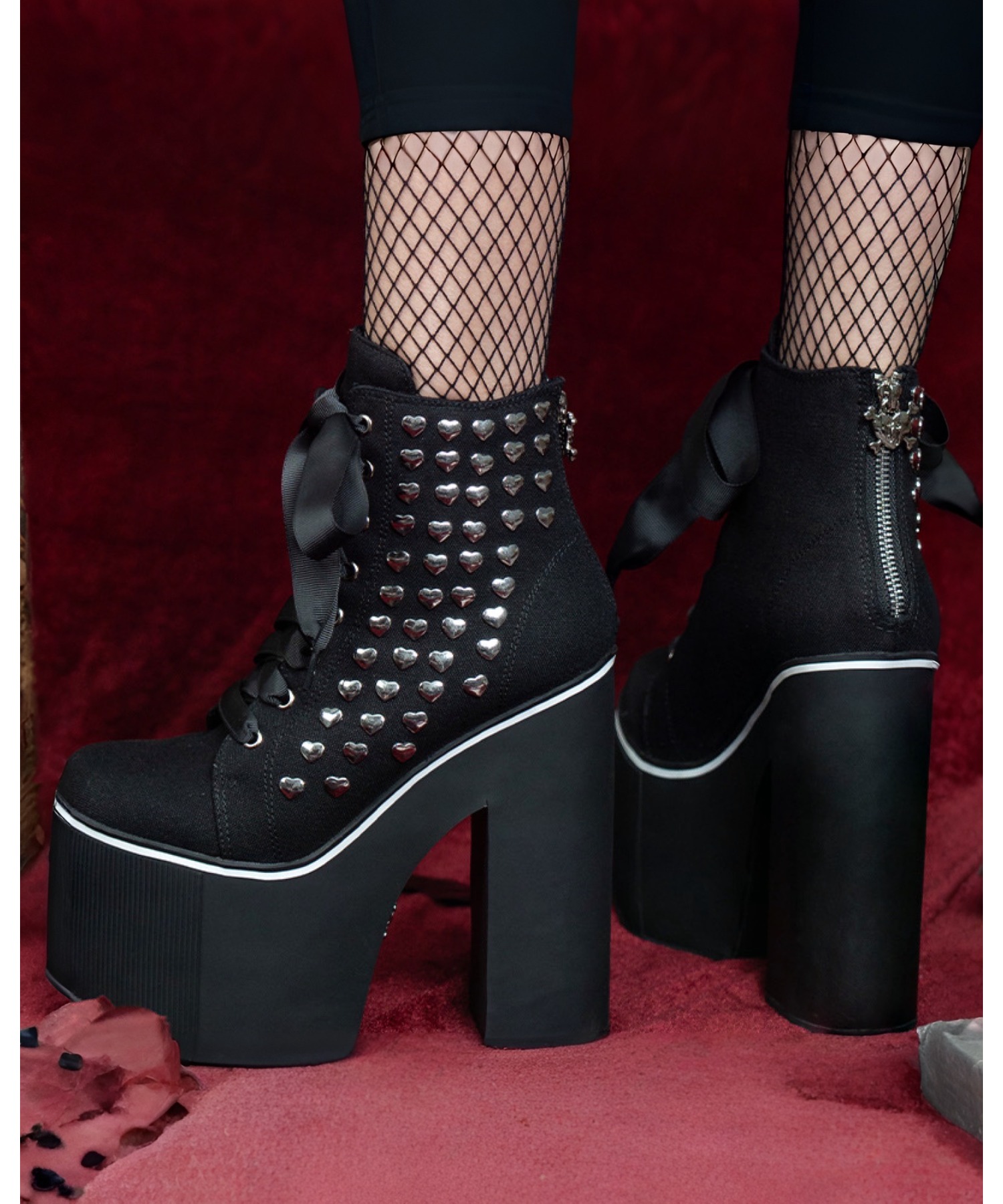 スタッズ レースアップブーツ Charla Tedrick│Jeffrey Campbell