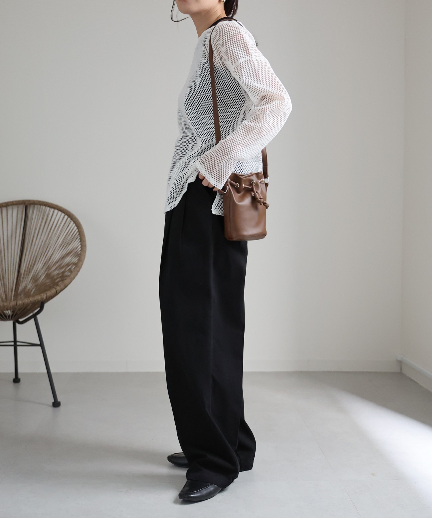 model:162cm  着用サイズ:Mサイズ