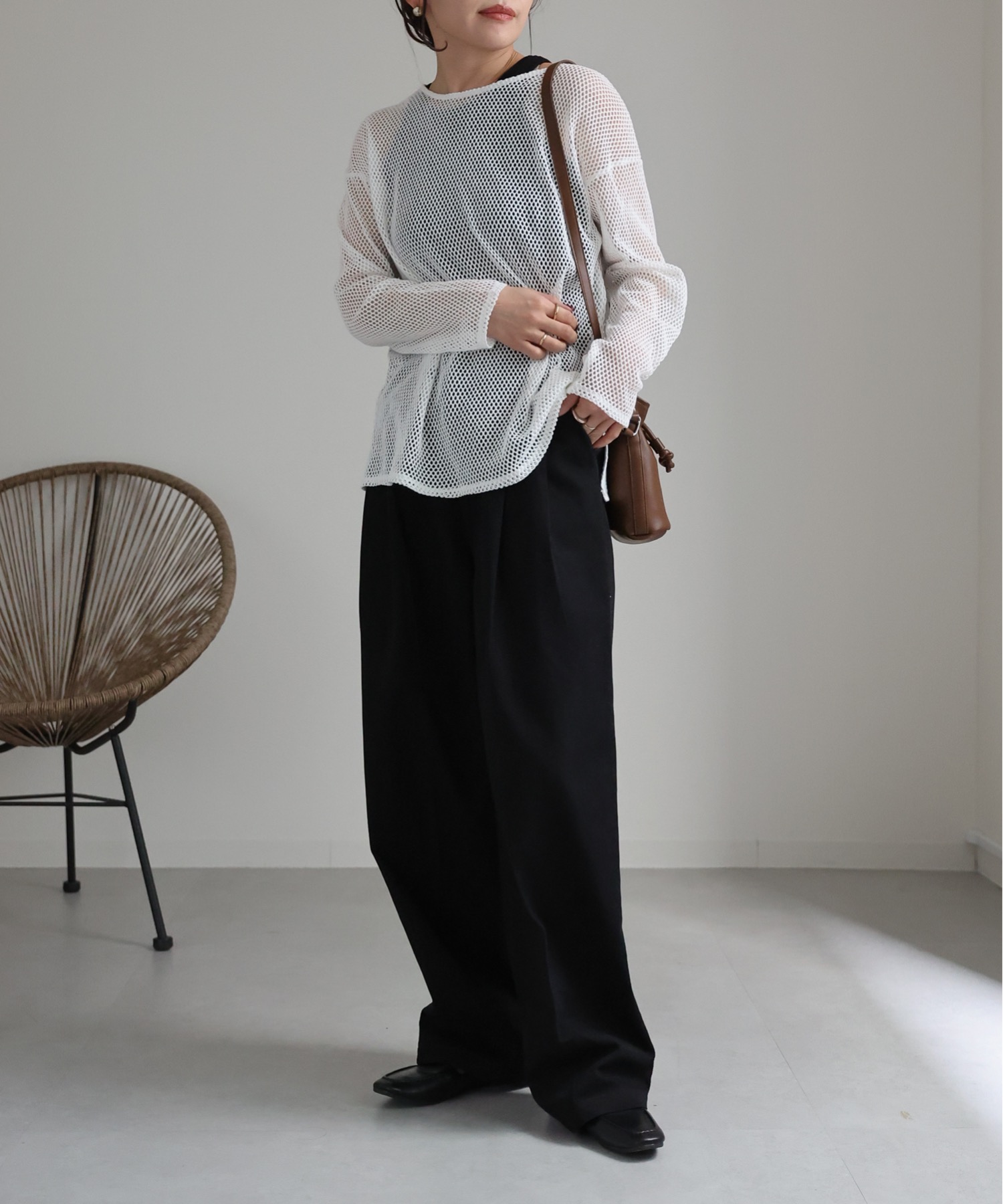 model:162cm  着用サイズ:Mサイズ