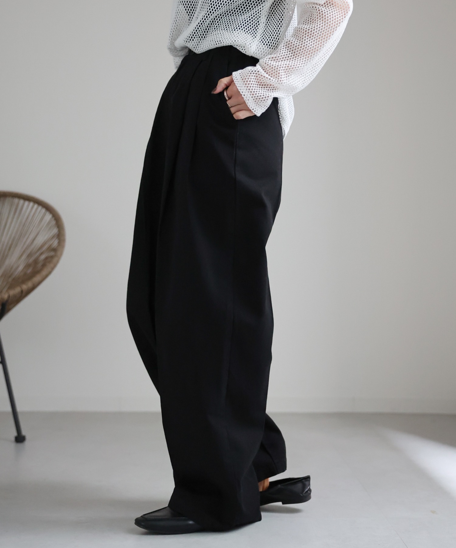 model:162cm  着用サイズ:Mサイズ