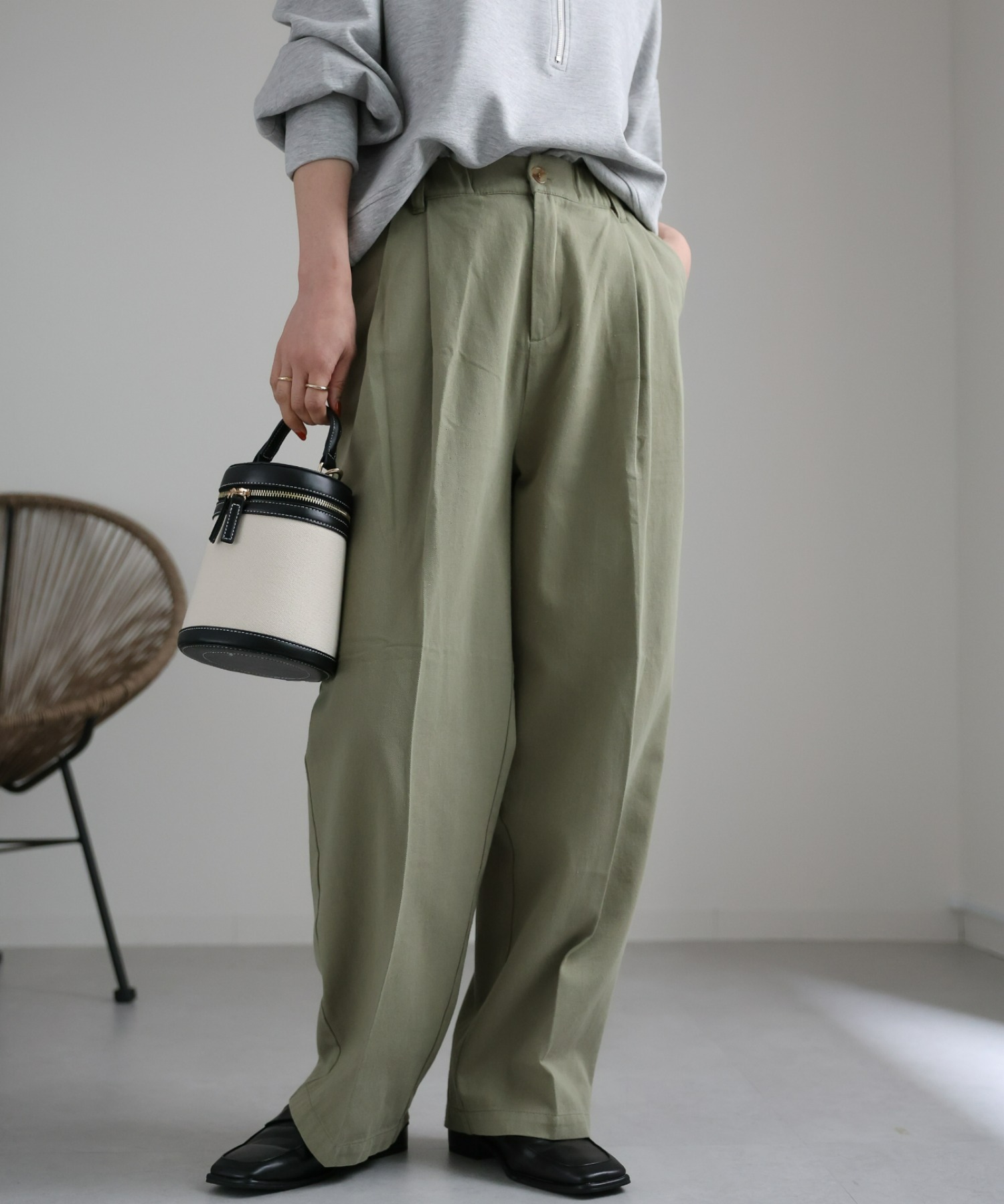 model:162cm  着用サイズ:Mサイズ