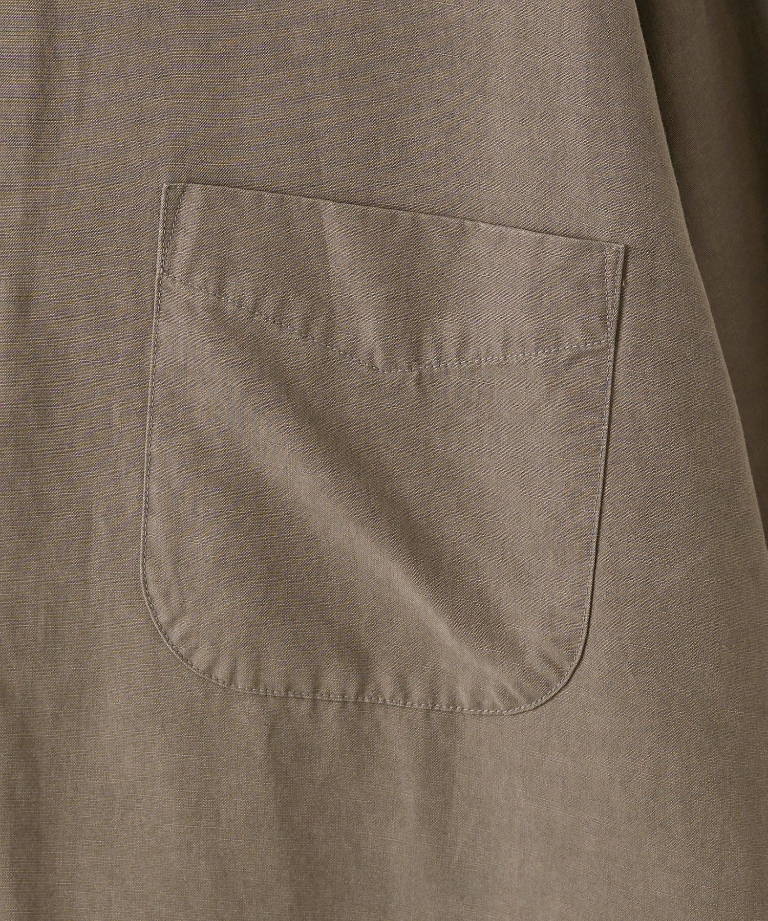 Steven Alan＞ スラブ レギュラーカラー シャツ LOOSE