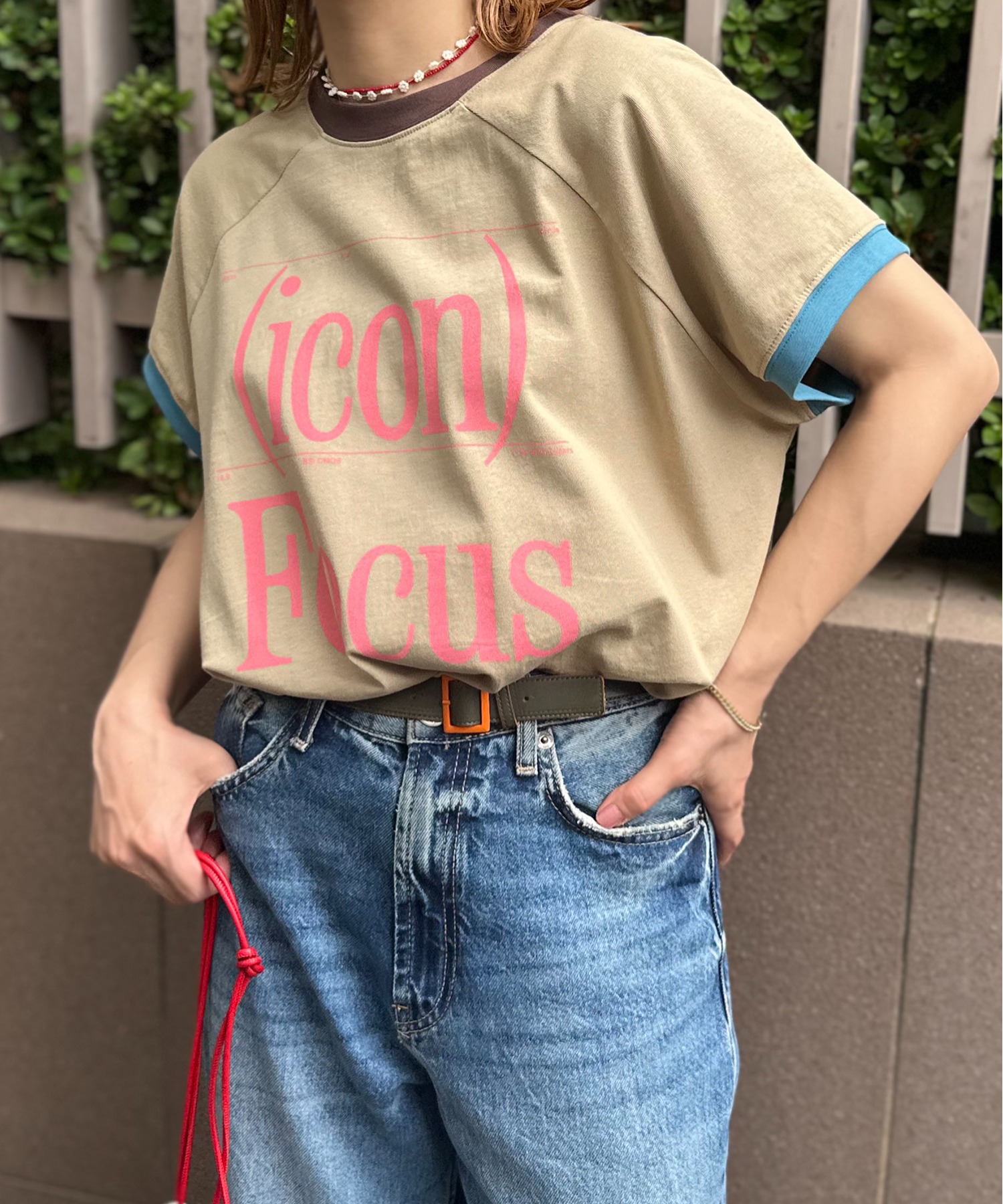 ベージュ
model:154cm 着用サイズ:FREE