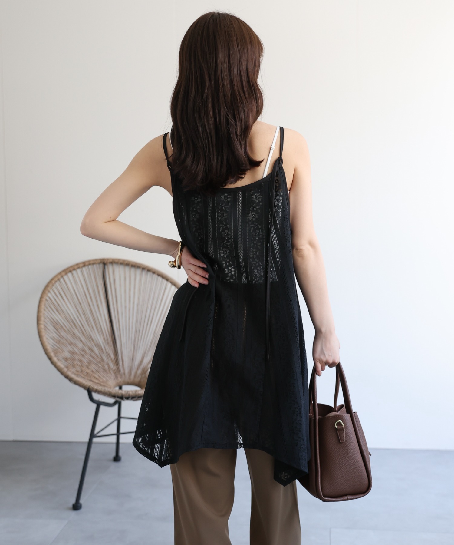 model：156cm 着用サイズ：FREE