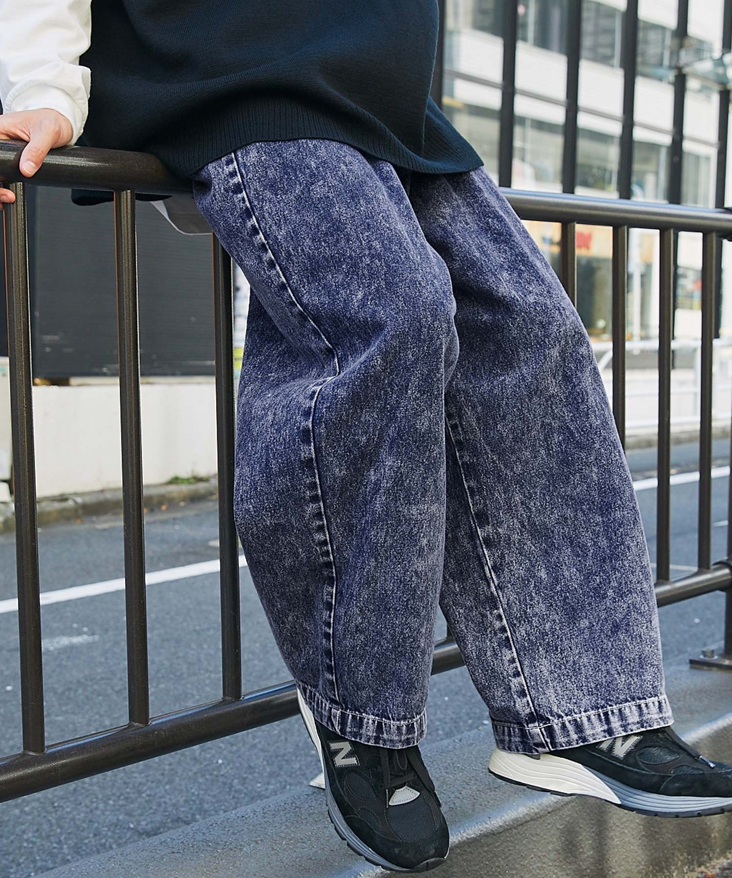 ワイドバルーンデニムパンツ(10oz DENIM)