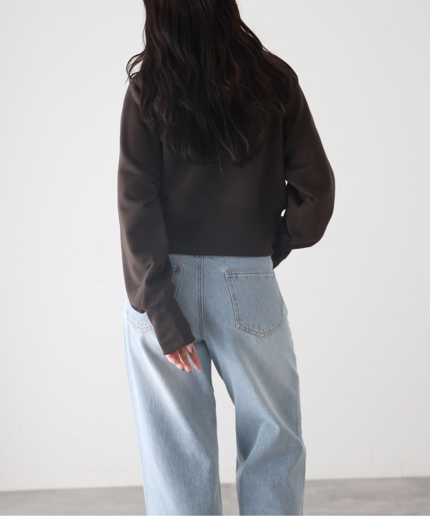 model：164cm. 着用サイズ：FREE