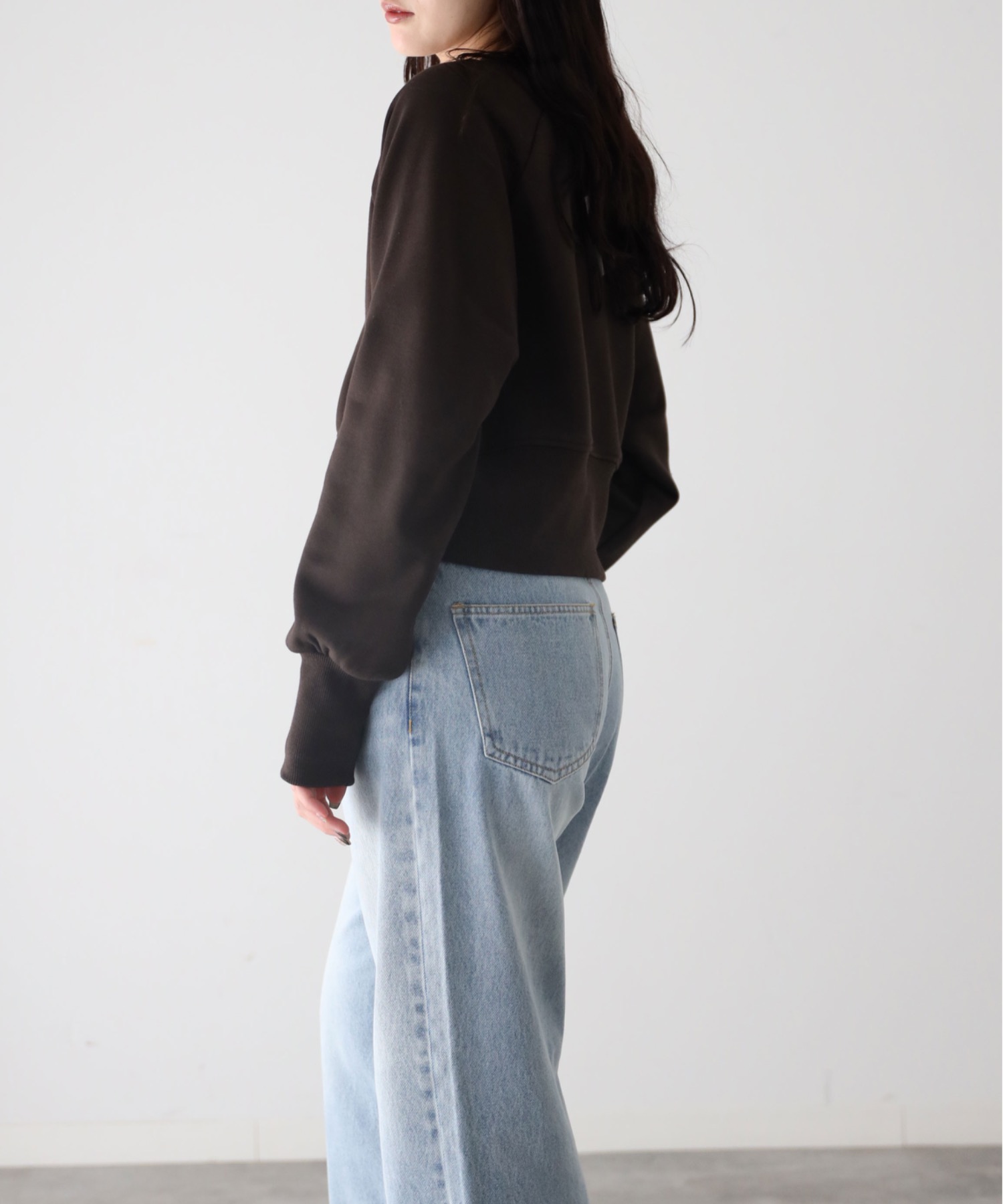 model：164cm. 着用サイズ：FREE