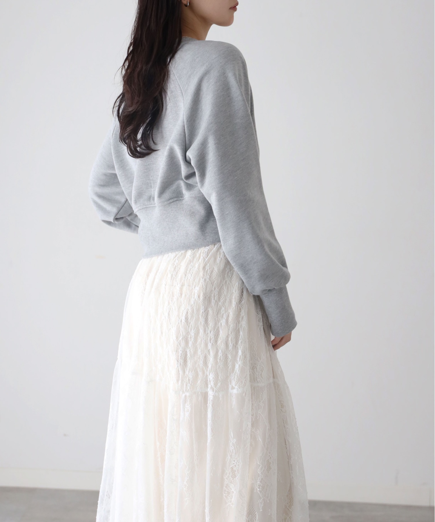 model：164cm. 着用サイズ：FREE