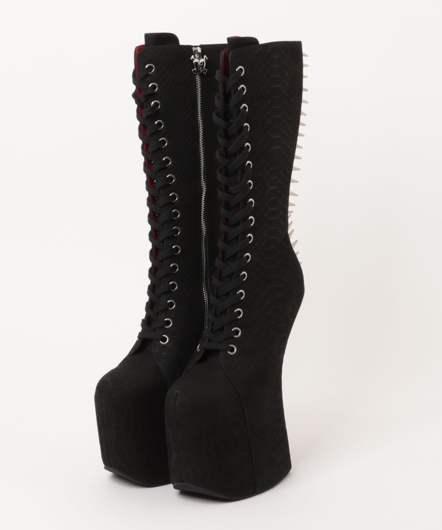 デザインヒールロングブーツ Charla Tedrick│Jeffrey Campbell