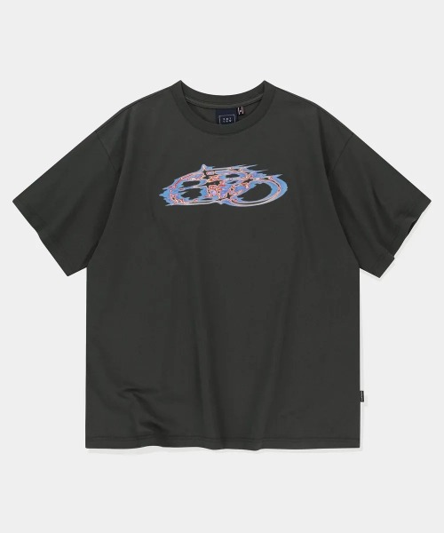 ROMANTIC CROWNのSplash Painting Pigment T-Shirt 全2色 ROMANTIC CROWN]☆ 韓国人気☆SPLASH PAINTING PIGMENT T-SHIRT