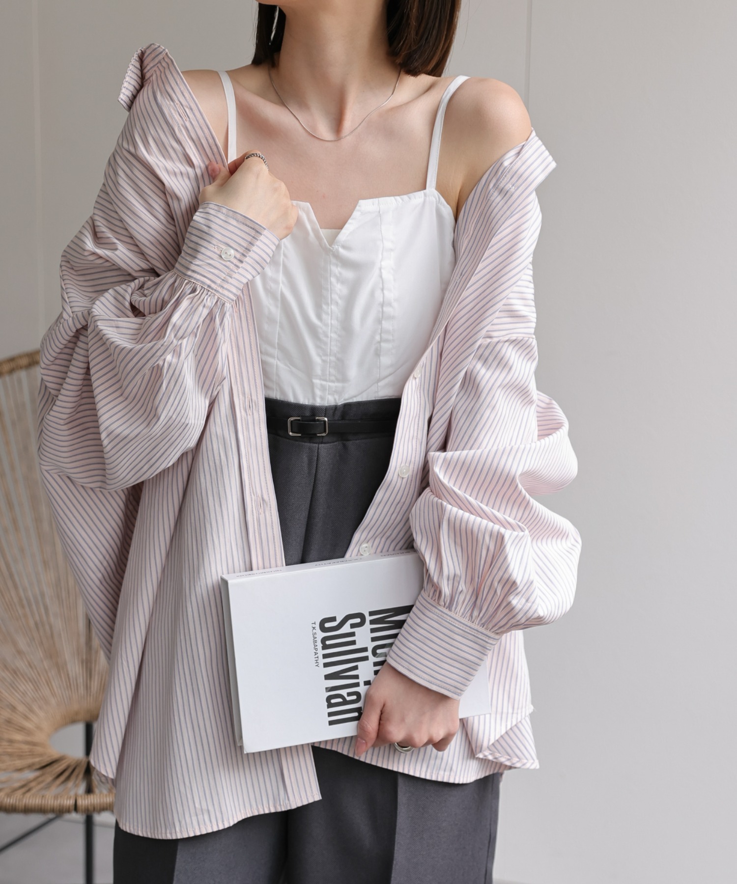 model：162㎝. 着用サイズ：F