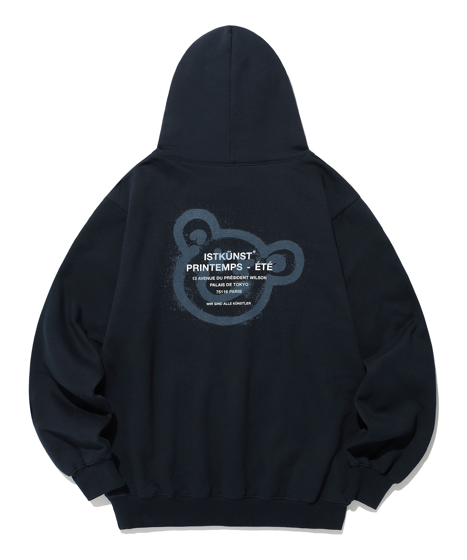 A'GEM/9 × .kom『ISTKUNST/イストクンスト』BEAR&SMILEY HOODIE/ベア 