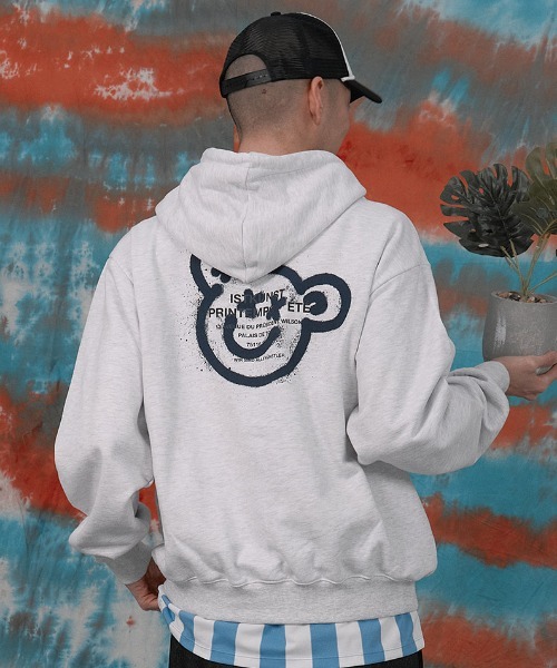 A'GEM/9 × .kom『ISTKUNST/イストクンスト』BEAR&SMILEY HOODIE/ベア ...