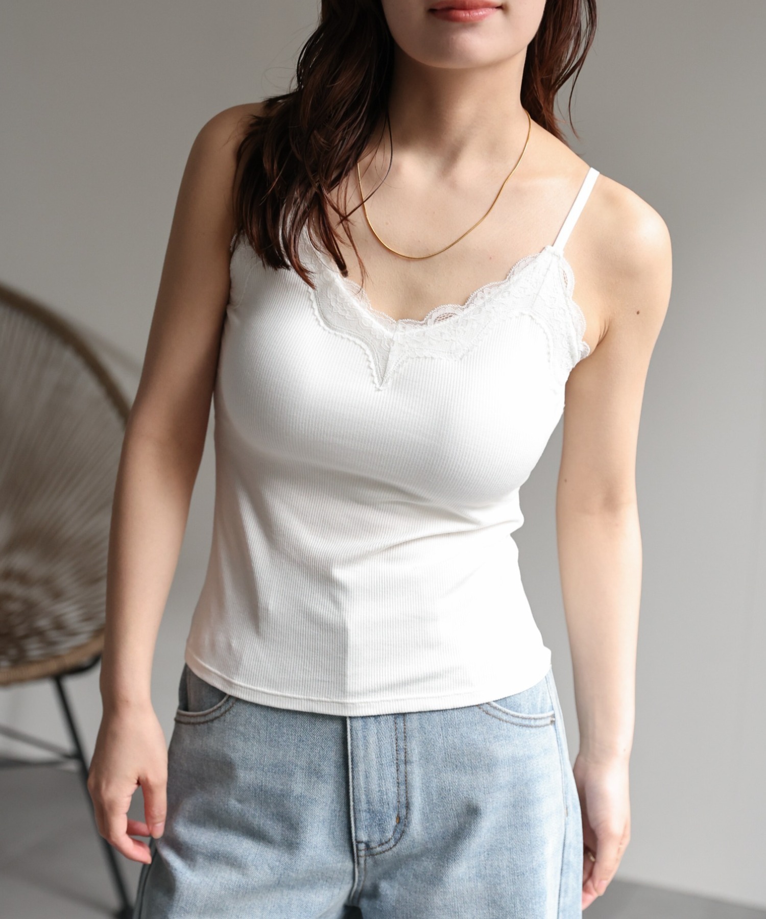model：156cm　着用サイズ：M