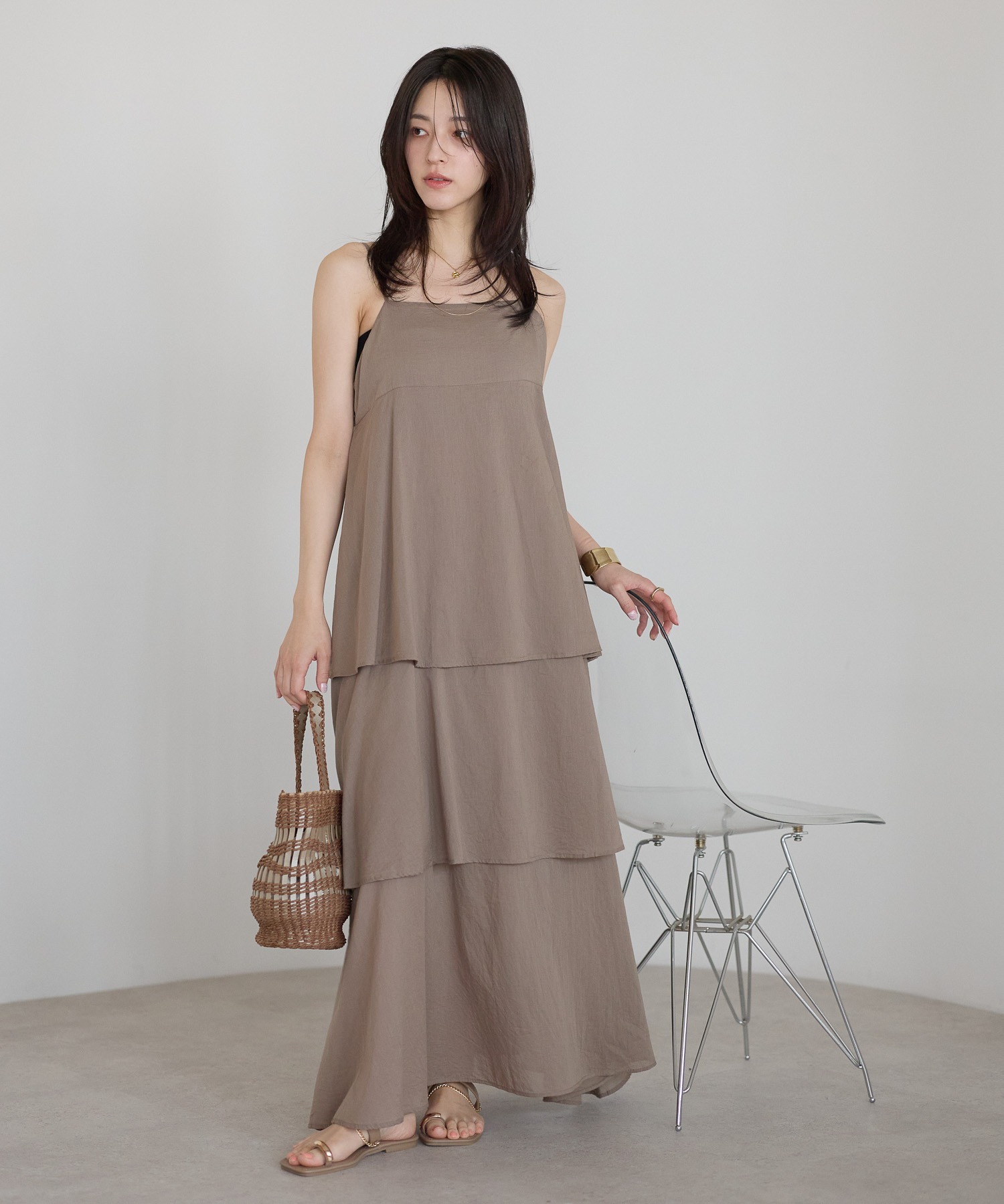 model：161cm 着用サイズ：M