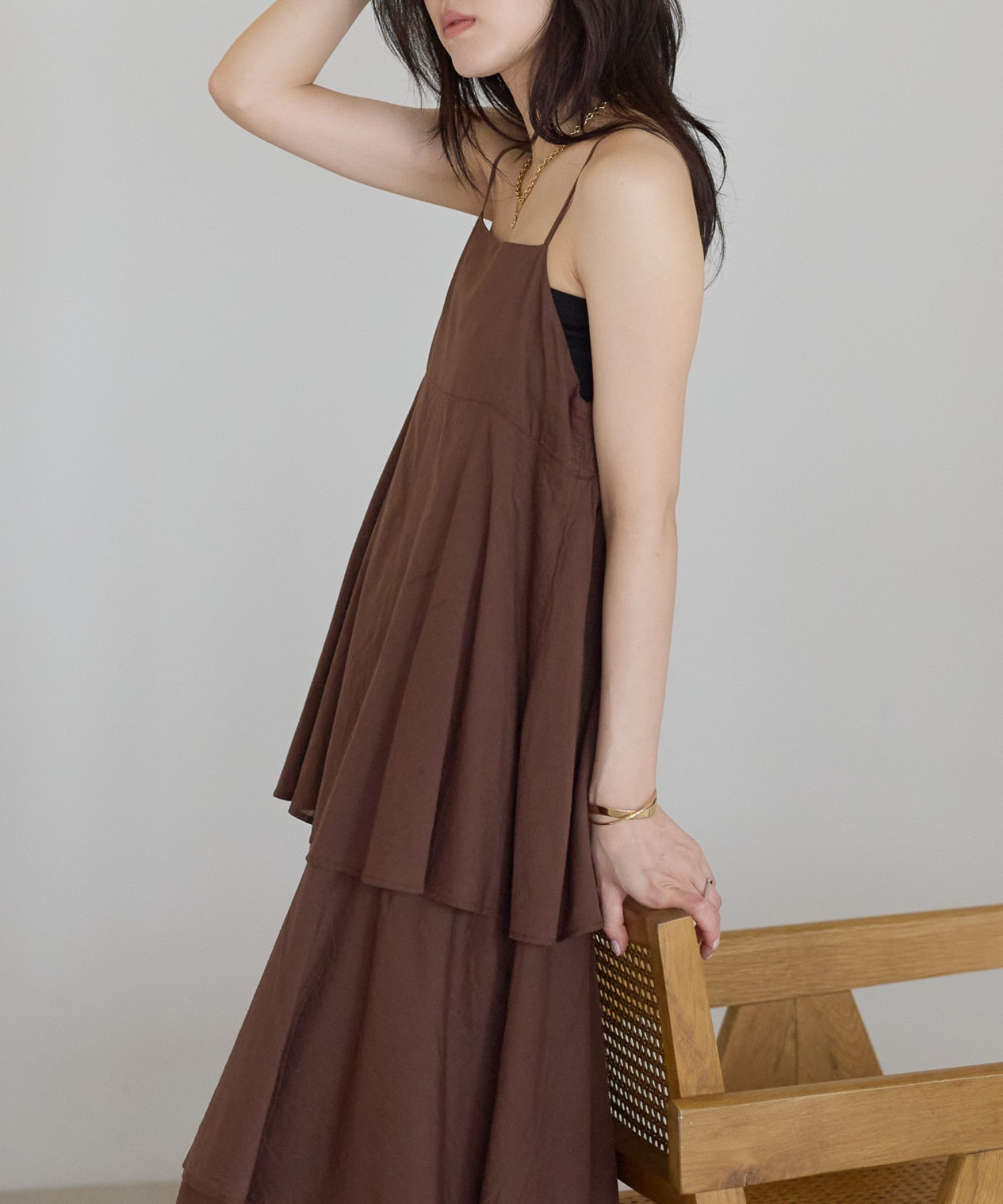 model：161cm 着用サイズ：M